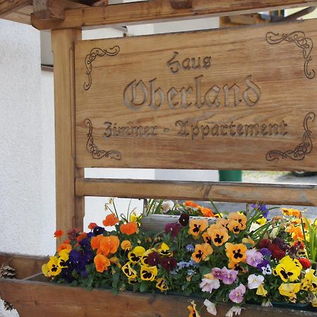Haus Oberland Bed & Breakfast St. Anton am Arlberg Exterior foto